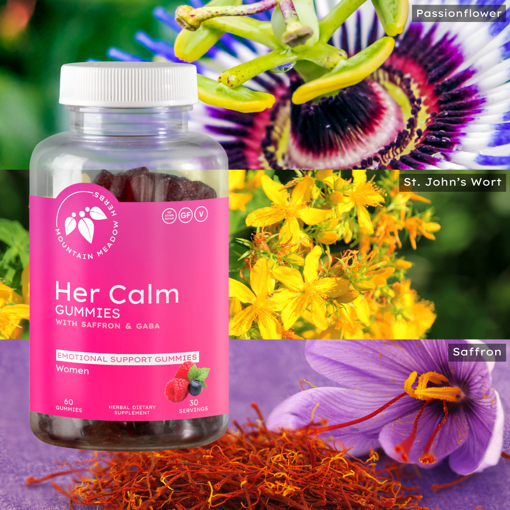 Women's Saffron Mood Support | Her Calm Gummies 60ct.
